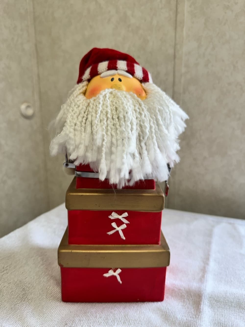 Holiday Santa Cookie Jar